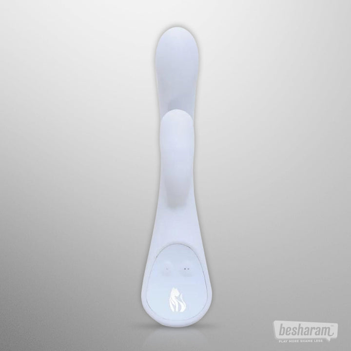 The Lioness 2.0 Smart AI Vibrator Grey Standing