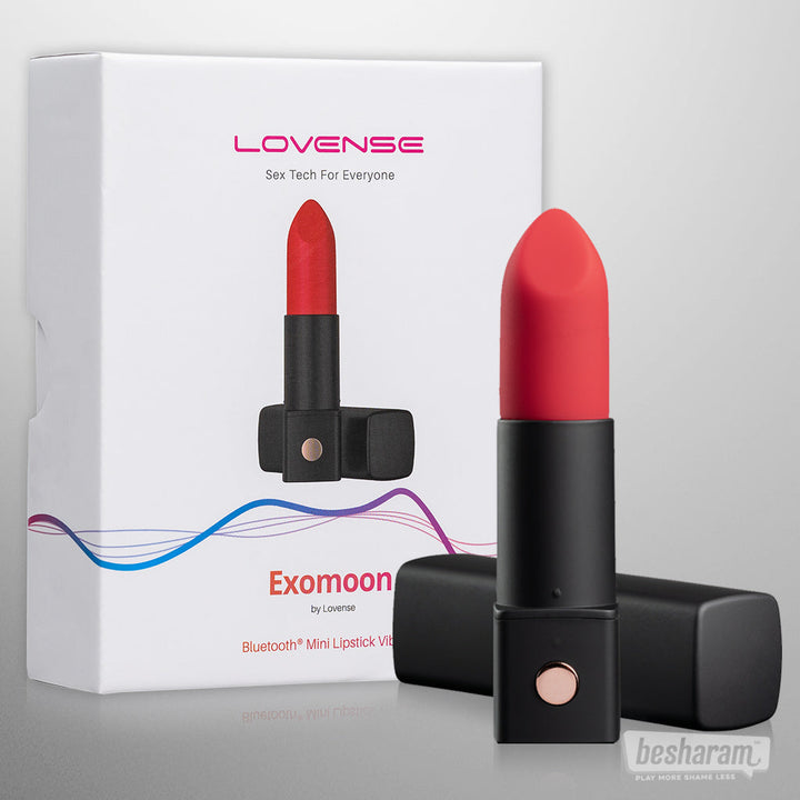 Lovense EXOMOON Lipstick Bullet Vibrator Unboxed